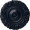 Ekena Millwork Marseille Ceiling Medallion (Fits Canopies up to 7 3/8"), Hand-Painted Midnight Dream, 21"OD x 2"P CM21MAMDF - alternate 1